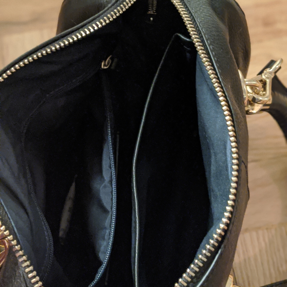 Cole Haan convertible black and cream satchel - Picture 8 of 8